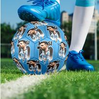 Lionel Messi Theme soccer ball Size 5 Soccer Ball Soft Touch Professional Training Football for Outdoor Sports Size 5