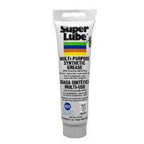 Originalus Super Lube 21030 daugiafunkcinis sintetinis tepalas su PTFE, maistinės klasės (NSF) tepalas grandinėms, vyriams, 3 oz tūbelė SuperLube 21030