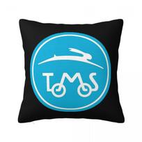 Tomos Moped Square Pillowcase Cushion Cover Decorative Pillow Case Throw Pillow Cover for Home Sofa Living Room 30x30 cm 12x12 in