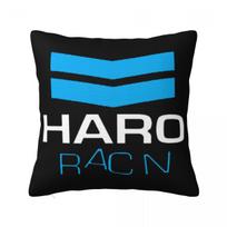 Haro Racn Bluewhite Old School Bmx Square Pillowcase Pillow Cover Cushion Zip Decorative Comfort Throw Pillow for Home Bedroom 30X30cm