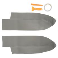 1 Pair Front Door Panel Armrest Cover Microfiber Leather Car Interior Accessories Replacement for CRV 2007‑2011