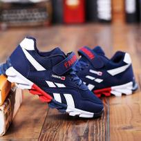 Lightweight Shock Absorbing Kids Boys Sport Shoes Ventilated Running Sneakers EU29