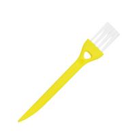 Yellow 8.4cm Mobile Phone Cleaning Brush with Small Bristles for Dust and Gaps. 84mm