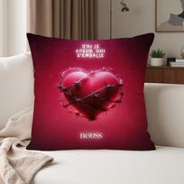B-Bouss Et Si Jechoue Pillow Case Suitable For Bedrooms Living Rooms Cars Home Decoration Peach skin 18*18(CM)-1Pcs
