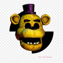 Fnaf Ucn Fredbear Ultimate Custom Night Five Nights At Freddy's 4 Užlyginami perkėlimai drabužiams Marškinėliams Krepšiui Terminio perkėlimo lipdukai Užlyginami pleistrai