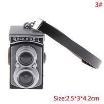 Lėlių namų dekoratyviniai priedai Miniatiūrinė DSLR kamera 2.5*3*4.2cm