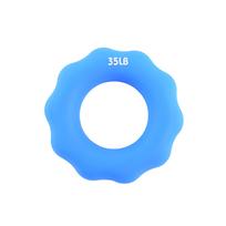 Gėlių pirštų treniruoklis Grip Ring Masažas Jėgos lavinimo riešo plėtiklis One Size violetinė