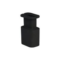 Silikono įkroviklio apsauginis dangtelis įkrovimo laido vyniotuvas iPhone 18/20W įkrovikliui YSL juoda