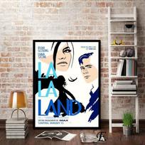La La Land Muzikos Filmo Meno Kūrinio Plakato Spaudiniai Aliejinis Paveikslas Ant Drobės Sienų Menas Muralai Paveikslai Miegamojo Dekoravimui Be Rėmo 21cm×30cm NoFrame