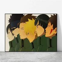 Anime plakatai Naruto aukštos kokybės meniniai sienų lipdukai Kalėdų dovanų kambarys namuose animacinių filmų personažų nuotraukos 21cm×30cm NoFrame