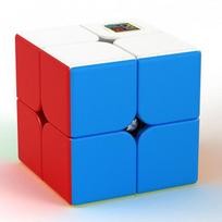 2x2 Magic SpeedCube lavinamieji žaislai 2x2x2 Magico Cubo lavinamieji žaislai dėlionės kubas