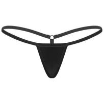 Moteriškos seksualios „G-String“ juostos kelnaitės apatiniai apatiniai apatiniai bikinio kelnaitės One Size