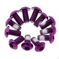 (Pack of 12) Bike Brake Screws M5 x 10mm