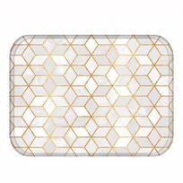 Prabangus marmurinis virtuvės kilimėlis Minkštas sutirštintas virtuvės grindų kilimėlis, atsparus vandeniui, neslidus, alyvai atsparus grindų kilimėlis 40X120cm blue