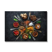 Žolelės ir prieskoniai maisto gaminimui, Drobės meno plakatai ir spaudiniai, Virtuvės paveikslai ant sienos meno, HD paveikslai, Cuadros Decor 40x60cm No Framed
