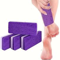 Violetinė ir mėlyna dviejų spalvų galandimo akmuo namų apyvokos grožio akmuo šveičiantis negyvos odos akmenis nuospaudų šlifavimo pėdoms įrankis 1pc purple