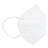 10 vnt/komplektas Neaustinis audinys Kn95 kaukė kvėpavimo vožtuvas Penkių sluoksnių vienkartinis pakabinamas nuo lašelių without valve 10 pcs balta