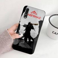 Game WARFRAME Phone Case For Huawei P50 P40 P30 P20 Pro Mate 40 30 20 Pro Nova 9 8 7 PC Glass Phone Cover Huawei Nova7 Pro black