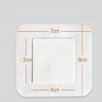 10 vnt 6x7cm vandeniui atsparus medicininis pleistras didelėms žaizdoms pirmosios pagalbos rinkinys tvarstis Medicininis lipnus žaizdos pleistras lauko sportui Breathable white