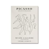 Retro Picasso Matisse Plakatai Ir Spaudiniai Abstrakčios Merginos Kūnas Gėlė Sienos Menas Drobės Tapyba Paveikslai Svetainei Nordic Deco 21x30cm No Framed