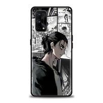 Anime Attack on Titan Eren Yeager Case For Realme C21Y C21 C25 C20 C15 C12 C11 C1 GT Master Neo Neo2 5G Capa Silicone Soft Cases Realme C1(Oppo A3s)