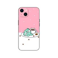 Juodas TPU dėklas OPPO A16 A16S A55 A94 F17 F19 Pro Reno 4 5 Lite 6 4G 5G Dinozauras mielas animacinis OPPO A55 4G