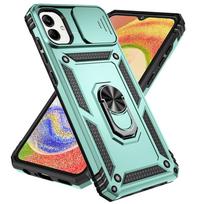 For Samsung Galaxy A05 Case for Samsung Galaxy A05 Cover Shell Bumper Kickstand Armor Phone Case for Samsung Galaxy A05 A05s A15 For Galaxy A05 žalia
