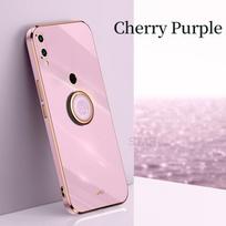 Dengiamas kvadratinio žiedo laikiklio telefono dėklas, skirtas Xiaomi Redmi Note 7 Pro Xiomi Note7 7pro prabangus buferis, minkštas silikoninis stovo dangtelis redmi note 9s