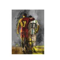 Šiuolaikinio sporto sportininko plakatas, drobė 21x30cm No Framed