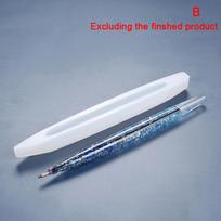 Pen Uv Resin Epoxy Silicone Mold Diy Ballpoint Pen Case Making Tool Refills