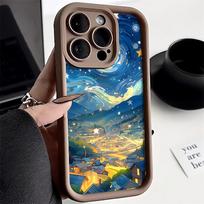 Telefono dėklas, skirtas iPhone 11 13 12 14 15 16 Pro Max 7 8 Plus XR XS Max Samsung A55 S24 S23 A02S Redmi 9 13C 9A 10 A3 OPPO A15S A16 A17 A18 A38 A53 A54 A31 SamSung A03S kava