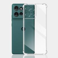 Moto Edge 50 Neo S50 Case Clear Smūgiams atspari oro pagalvė TPU minkštas silikoninis telefono dangtelis, skirtas Motorola Moto Edge 50 5G Apsaugokite buferį For Moto Edge 50