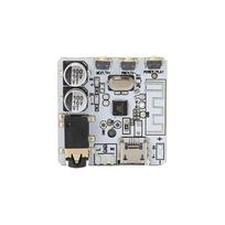 Bluetooth 5.0 garso imtuvo plokštė belaidis stereo muzikos stiprintuvo modulis MP3 grotuvuiBalta balta