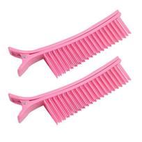 1/2/3/4 vnt. plaukų kirpimo segtukai, profesionalūs plaukų stilisto segtukai, plaukų kirpimo šukos, skirtos salono plaukų dažymui 4pcs juoda