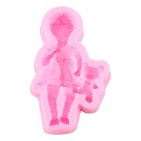 3D Silicone Fondant Cake Mold Creative Chocolate Sugarcraft Mould Decorating DIY Tool(Mergina)