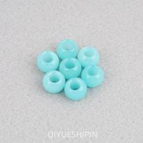 Natūralaus agato karoliukai su dideliu skylute - Papuošalų aksesuarai „pasidaryk pats“ ir rankų darbo kūriniams 12mm Bead, 5mm Hole