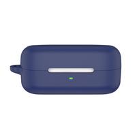 Įbrėžimams atsparus nešiojimo dėklas, atsparus smūgiams oda, tinka Sony WF-C510 ausinėms, dulkėms atsparus korpusas, plaunamas silikoninis įvorė juoda