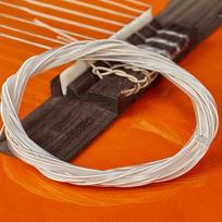6 vnt. gitaros stygos nailoninės sidabrinės spalvos stygų rinkinys klasikinei klasikinei gitarai One Size