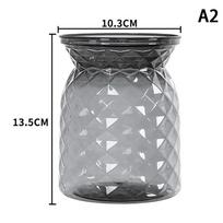Mini savaime laistomas gėlių vazonas, akvariumas, skaidrūs plastikiniai vazonai, savaime laistomas sodintuvas, vazonas, vaza namų dekoravimui A2