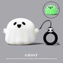 3D Šviečiantis vaiduoklio dėklas Apple AirPods 4 2024 belaidėms ausinėms Apsauginis dėklas AirPods Pro 2 įkrovimo dėklui AirPods 3 for AirPods 1 2