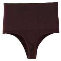 High-Waist Tummy Control Thong: Shaping, Sexy, Hip-Lifting, Plus Size Women's Underwear L (62.5-75 kg) ruda