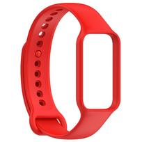 Silikoninis apyrankės dirželis Xiaomi Smart Band 8 Active apyrankei, laikrodžio apyrankė Redmi Band 2 raudona