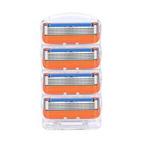 4/8/16 vnt./stal. 5 peiliukai, vyriški veido skutimosi skutimosi peiliukai. 4pcs Blades