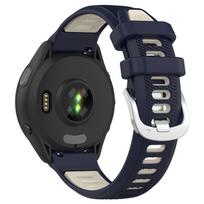 Skirta Garmin Forerunner 255 265 245 645 55 dirželis 18 20 22 mm silikoninė sportinė apyrankė Garmin Venu 2 2S SQ vivoactive 3 4 correa Forerunner 255S 265S tamsiai mėlyna spalva