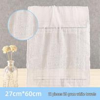 Pure Cotton Absorbent White Disposable Towels for Salon, Bath, Kitchen, and Cleaning Regular size