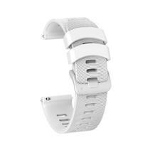 20 mm spalvingas dirželis Garmin Forerunner 245 245m 645 Music 158 55 sportiniam silikoniniam išmaniajam laikrodžiui, skirtas Vivoactive 3 5 apyrankei 20mm balta