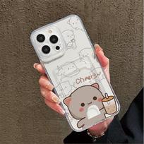 Card Slot Holder Silicone Wallet Pocket Case For Xiaomi Redmi Note 14 13 Samsung A54 A24 A34 Oppo A38 A58 A78 IPhone 14 15 16 Cover Clear Phone Bumper Honor 8A/Huawei Y6 2019