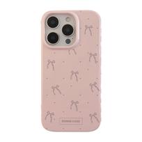 Artistic pink bow phone case suitable for Apple phones iphone 12