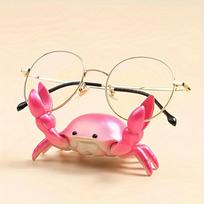 Multi-functional Desktop Lazy Mobile Phone Holder with Pen Holder, Creative Gift, and Glasses Holder rožinė