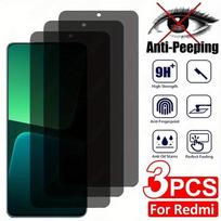 3 pçs protetor de tela de privacidade para xiaomi redmi note 14 13 12 11 10 pro 4g 5g película protetora de vidro para redmi 15c 14c 13c 13 12c Redmi Note 10 Pro gryna